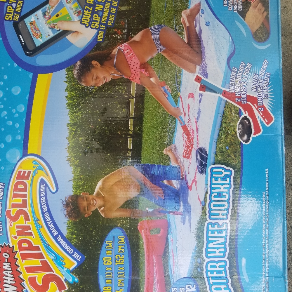 Slip n slide Hockey